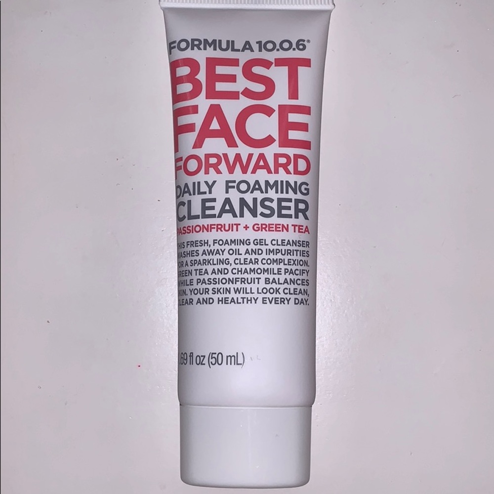 Travel Size foaming face cleanser